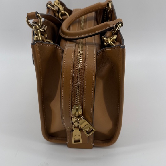 Coach x Tom Wesselmann Small Rogue 25 Bag in Light Camel CA125 A3 - Picture 4 of 11